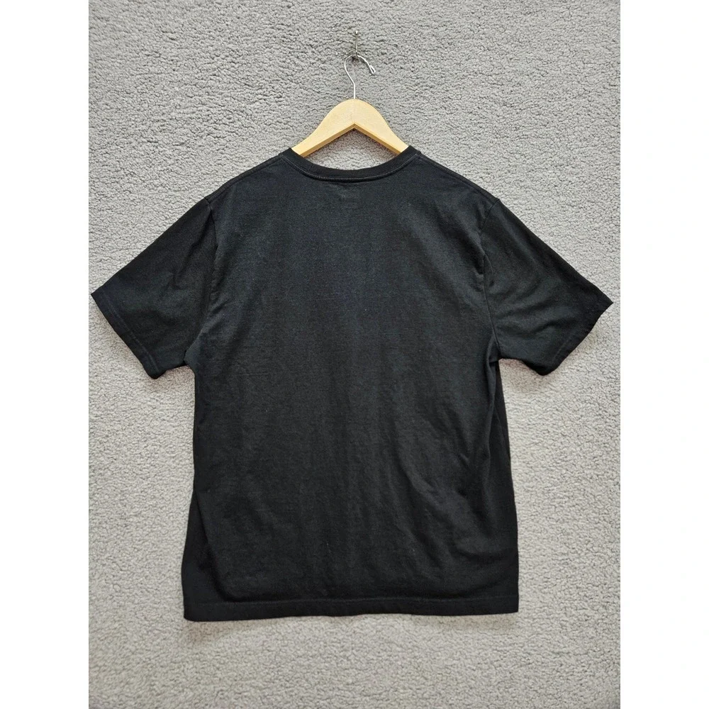 Banana Republic Signature Midweight Tee Large Black Organic Cotton Minimalist
